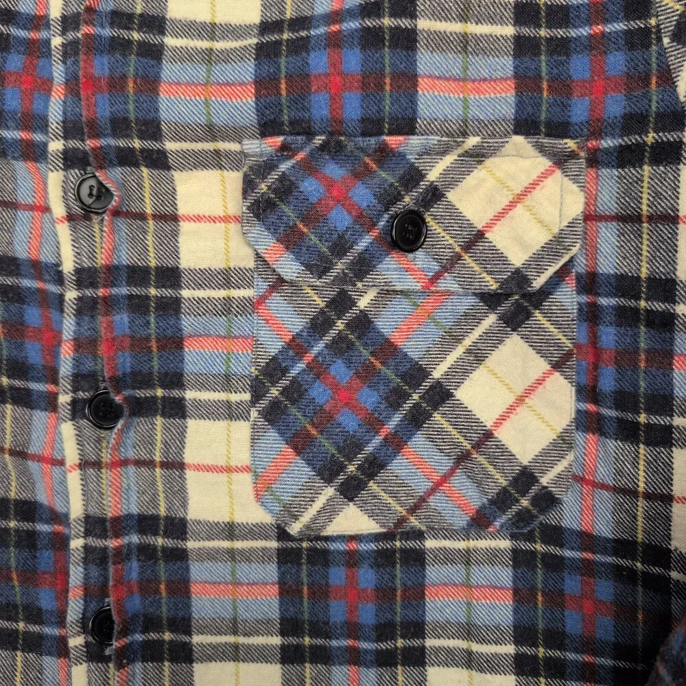 Fieldmaster Quilted Lined Plaid‎ Shacket Jacket Women's M